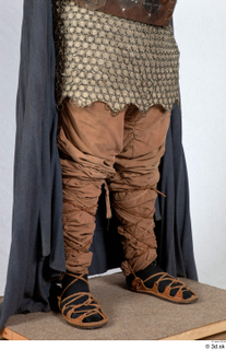  Photos Medieval Knight in leather armor 1 Leather armor Medieval Soldier cloak leather shoes lower body servant trousers 0004.jpg